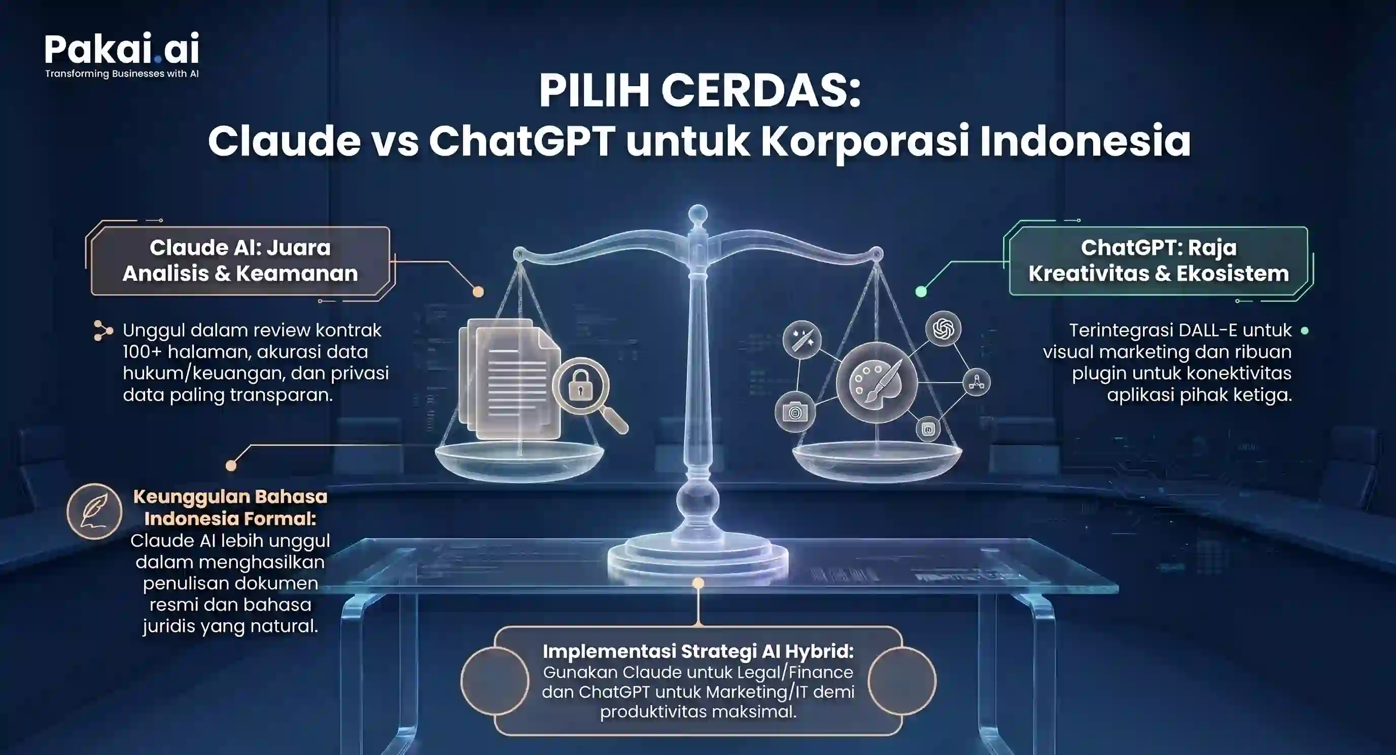 Claude AI vs ChatGPT untuk Perusahaan Indonesia 2026